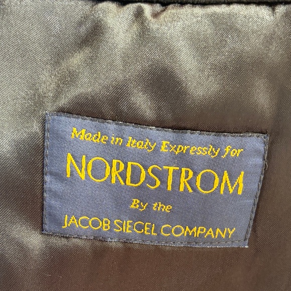 Loro Piana 100% Wool Storm System Classic Black Trench Pea Coat Insulated 42 - Picture 8 of 14